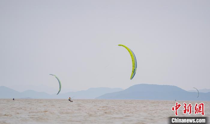 杭州亚运会帆船练习赛宁波开练 多国队伍备战