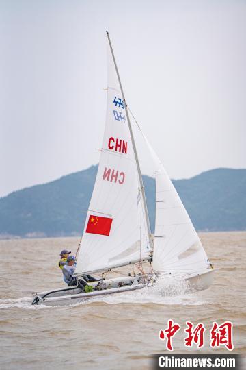 杭州亚运会帆船练习赛宁波开练 多国队伍备战