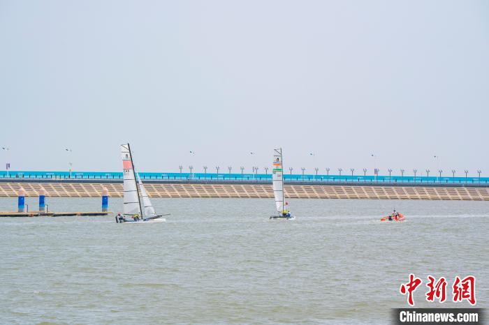 杭州亚运会帆船练习赛宁波开练 多国队伍备战