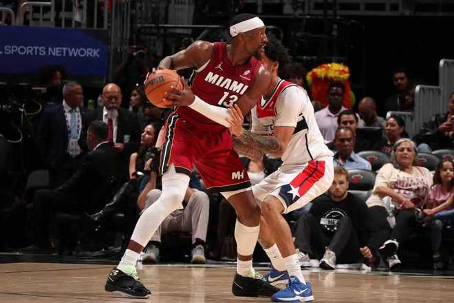 阿德巴约单场83分创历史纪录 热火双杀奇才豪取